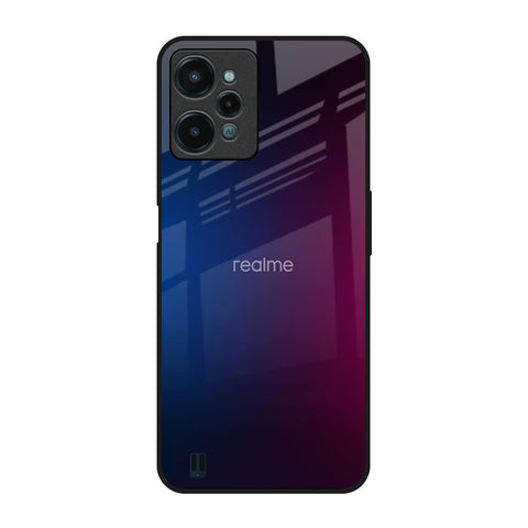 Mix Gradient Shade Realme C31 Glass Back Cover Online