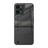 Grey Metallic Glass Realme C31 Glass Back Cover Online