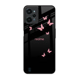 Fly Butterfly Realme C31 Glass Back Cover Online