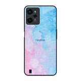 Mixed Watercolor Realme C31 Glass Back Cover Online