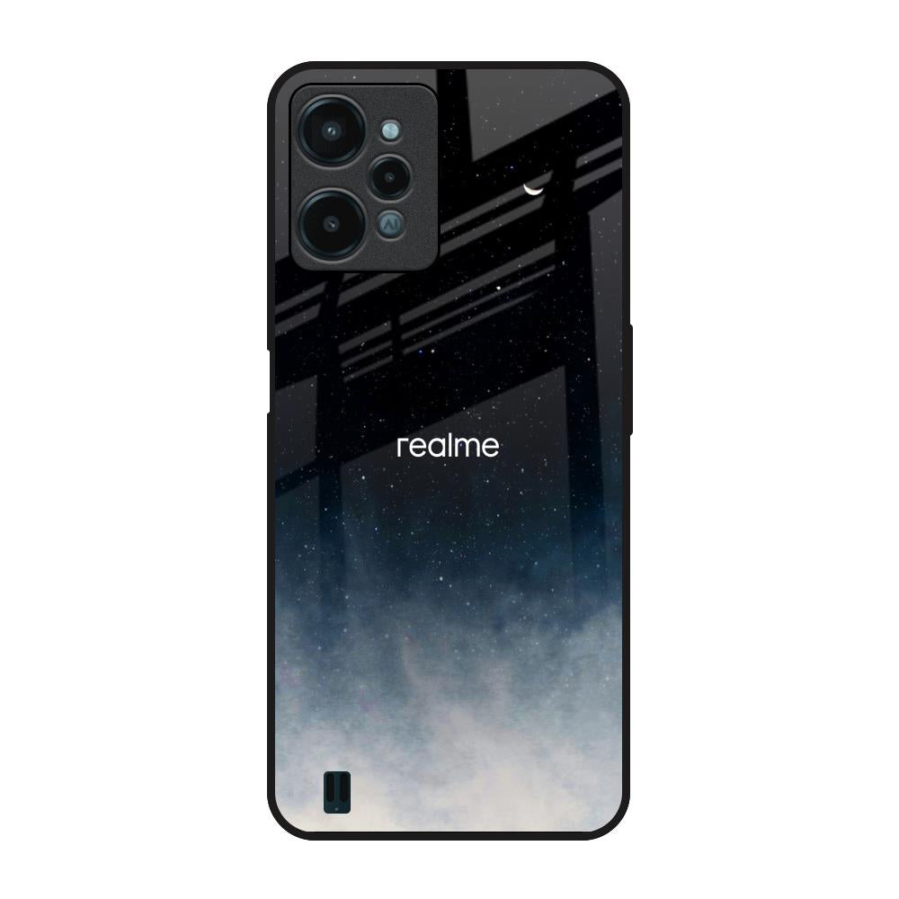 Aesthetic Sky Realme C31 Glass Back Cover Online