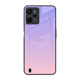 Lavender Gradient Realme C31 Glass Back Cover Online