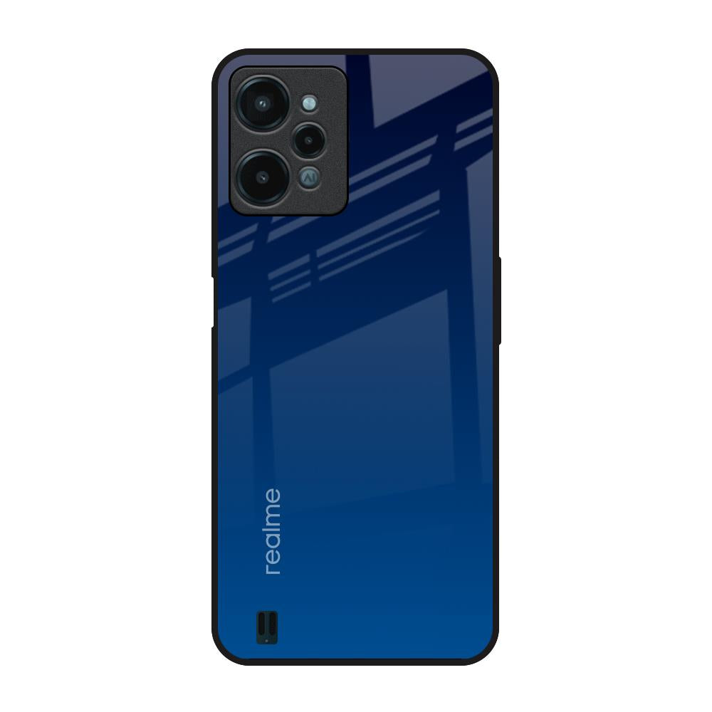 Very Blue Realme C31 Glass Back Cover Online