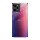 Multi Shaded Gradient Realme C31 Glass Back Cover Online