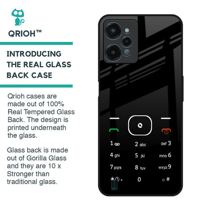 Classic Keypad Pattern Glass Case for Realme C31