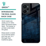 Dark Blue Grunge Glass Case for Realme C31