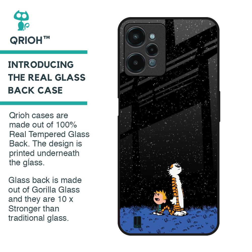 Night Sky Star Glass Case for Realme C31