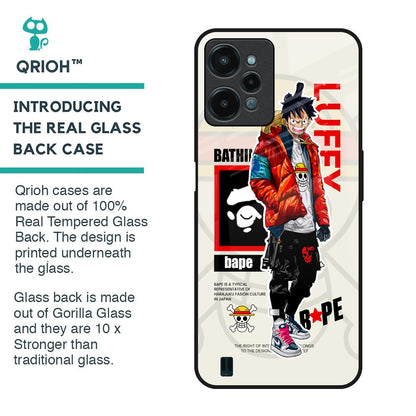 Bape Luffy Glass Case for Realme C31