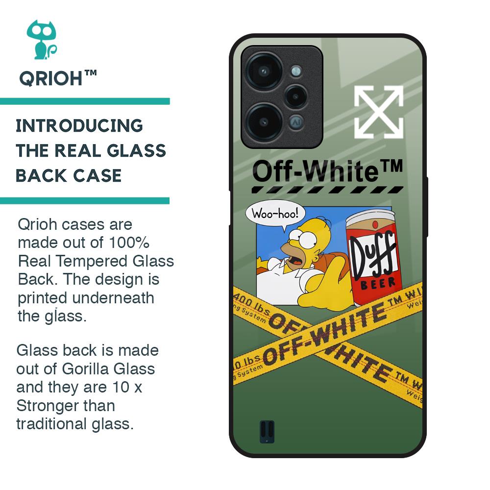 Duff Beer Glass Case for Realme C31
