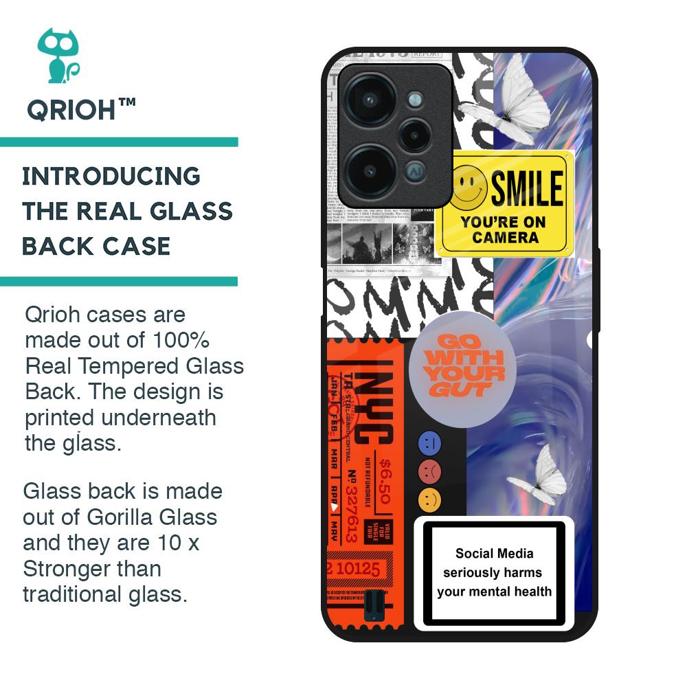 Smile for Camera Glass Case for Realme C31