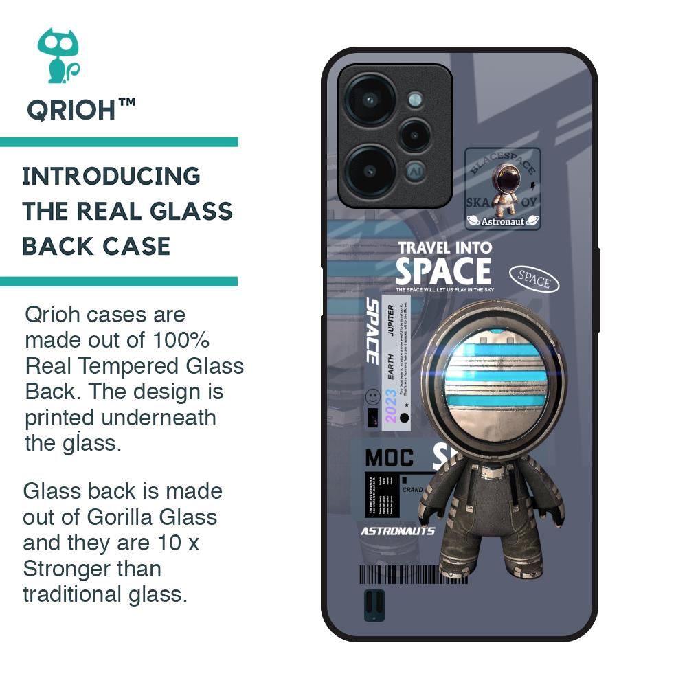 Space Travel Glass Case for Realme C31