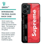 Supreme Ticket Glass Case for Realme C31