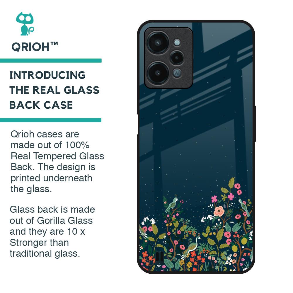 Small Garden Glass Case For Realme C31