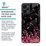 Heart Rain Fall Glass Case For Realme C31