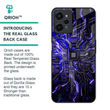 Techno Color Pattern Glass Case For Realme C31