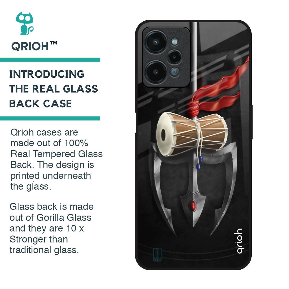 Power Of Lord Glass Case For Realme C31