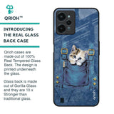 Kitty In Pocket Glass Case For Realme C31