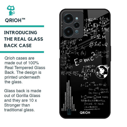 Funny Math Glass Case for Realme C31
