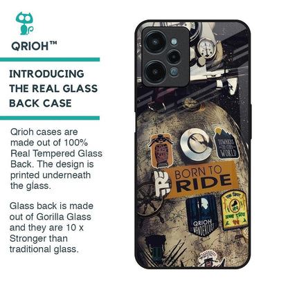 Ride Mode On Glass Case for Realme C31