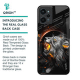 Aggressive Lion Glass Case for Realme C31