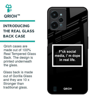 Dope In Life Glass Case for Realme C31