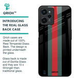 Vertical Stripes Glass Case for Realme C31