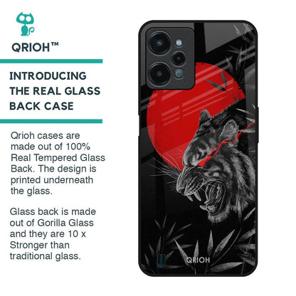 Red Moon Tiger Glass Case for Realme C31