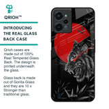 Red Moon Tiger Glass Case for Realme C31