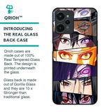 Anime Eyes Glass Case for Realme C31