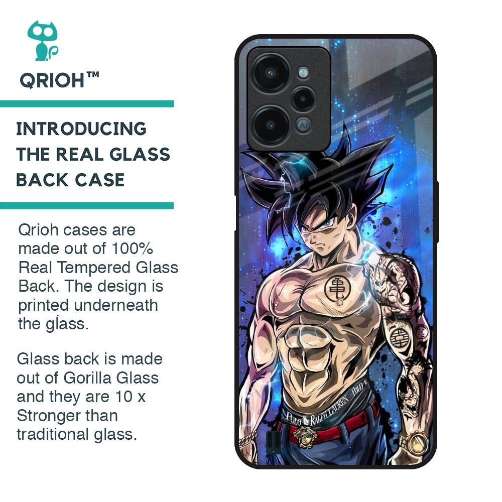 Branded Anime Glass Case for Realme C31