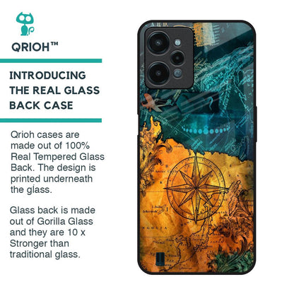 Architecture Map Glass Case for Realme C31