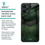 Green Leather Glass Case for Realme C31