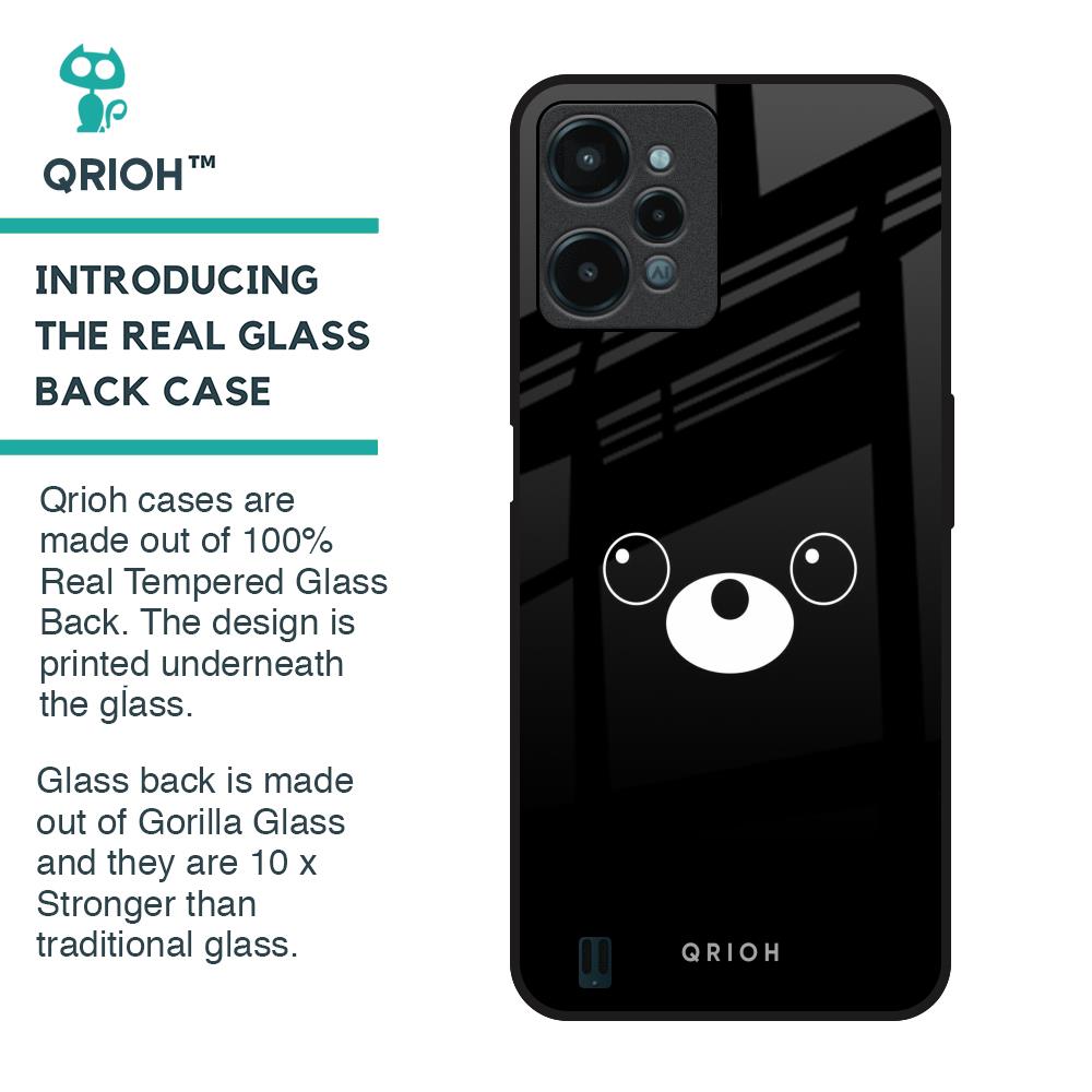 Cute Bear Glass Case for Realme C31