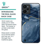 Deep Ocean Marble Glass Case for Realme C31