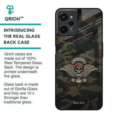 Army Warrior Glass Case for Realme C31