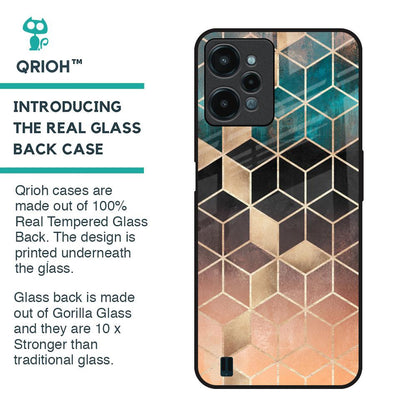 Bronze Texture Glass Case for Realme C31