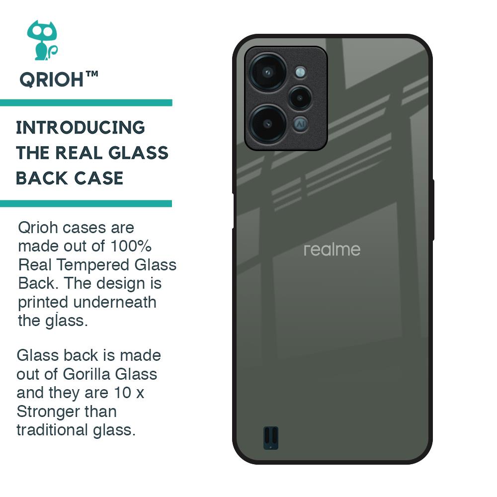 Charcoal Glass Case for Realme C31