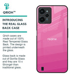 Pink Ribbon Caddy Glass Case for Realme C31