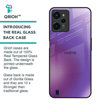 Ultraviolet Gradient Glass Case for Realme C31