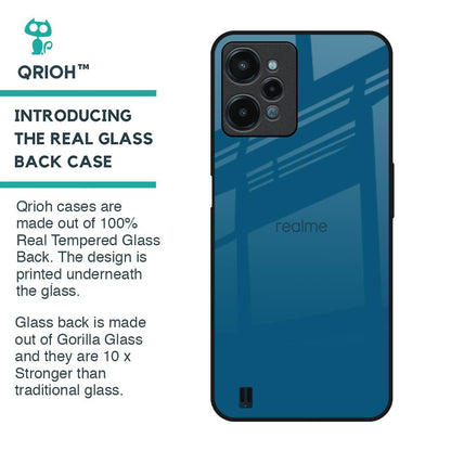 Cobalt Blue Glass Case for Realme C31