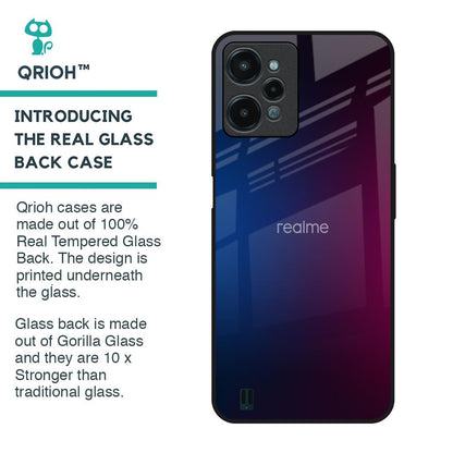 Mix Gradient Shade Glass Case For Realme C31