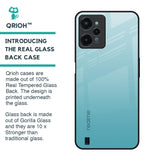 Arctic Blue Glass Case For Realme C31