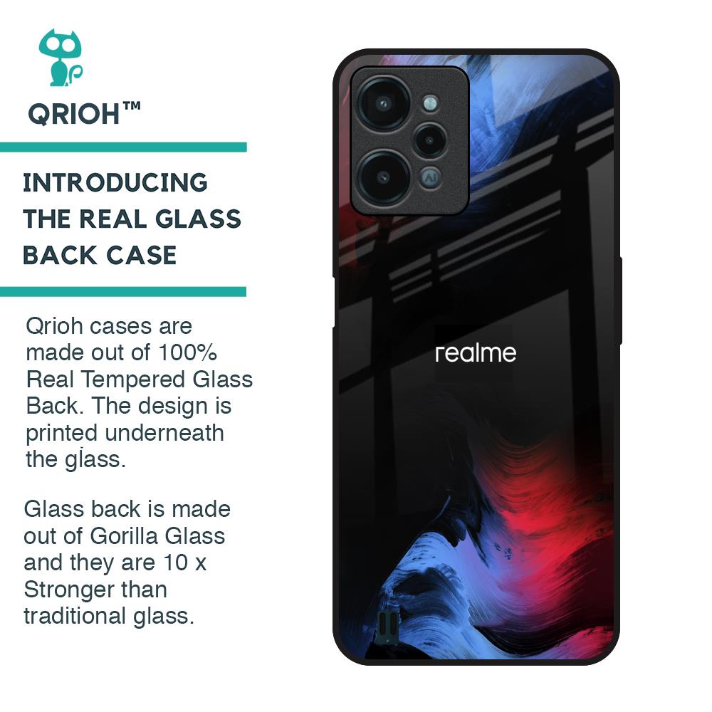 Fine Art Wave Glass Case for Realme C31