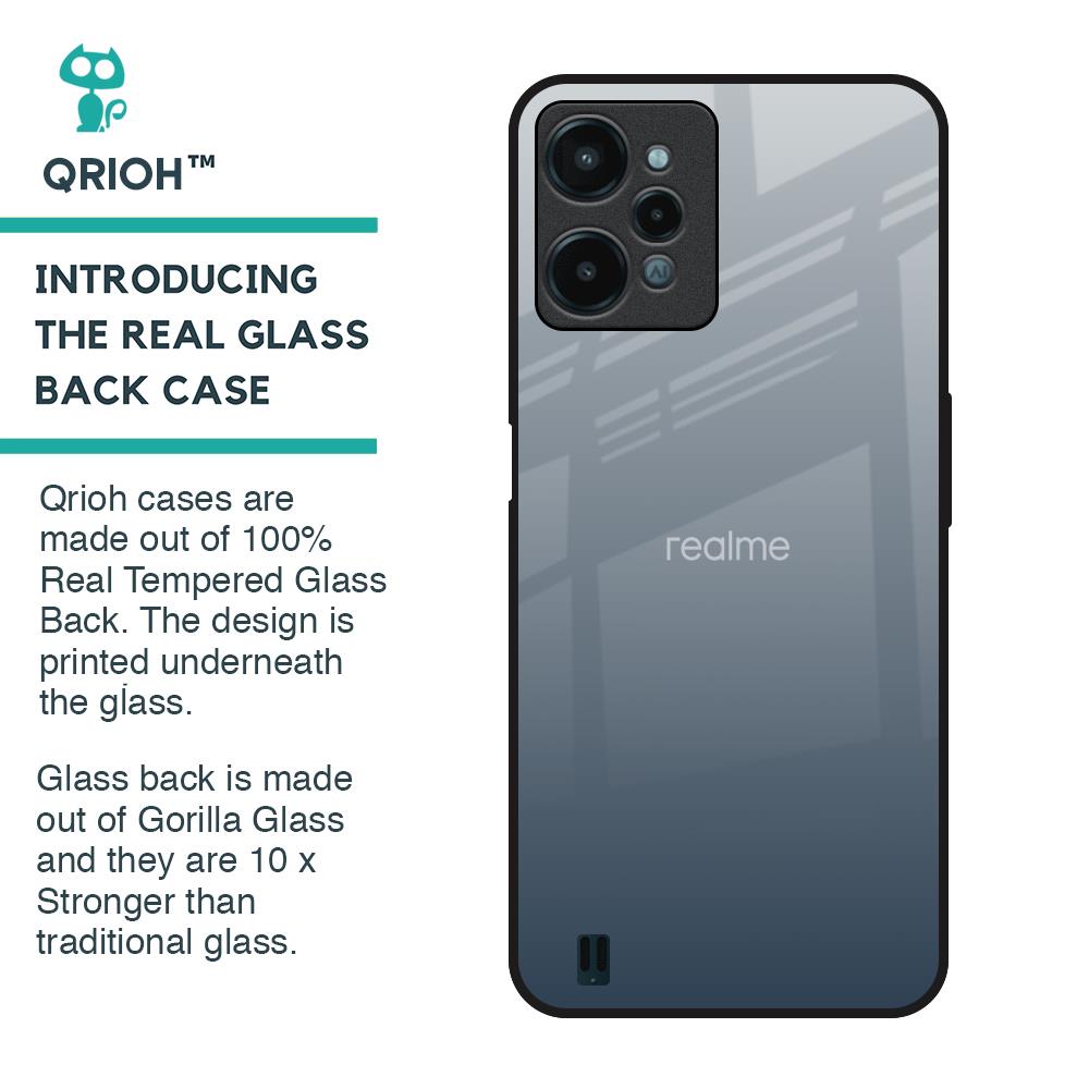 Dynamic Black Range Glass Case for Realme C31
