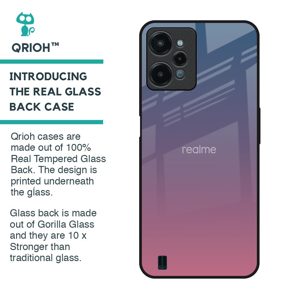 Pastel Gradient Glass Case for Realme C31