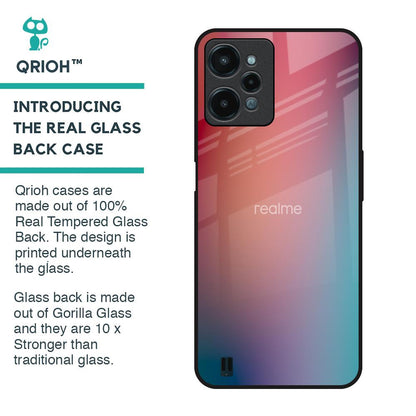 Dusty Multi Gradient Glass Case for Realme C31