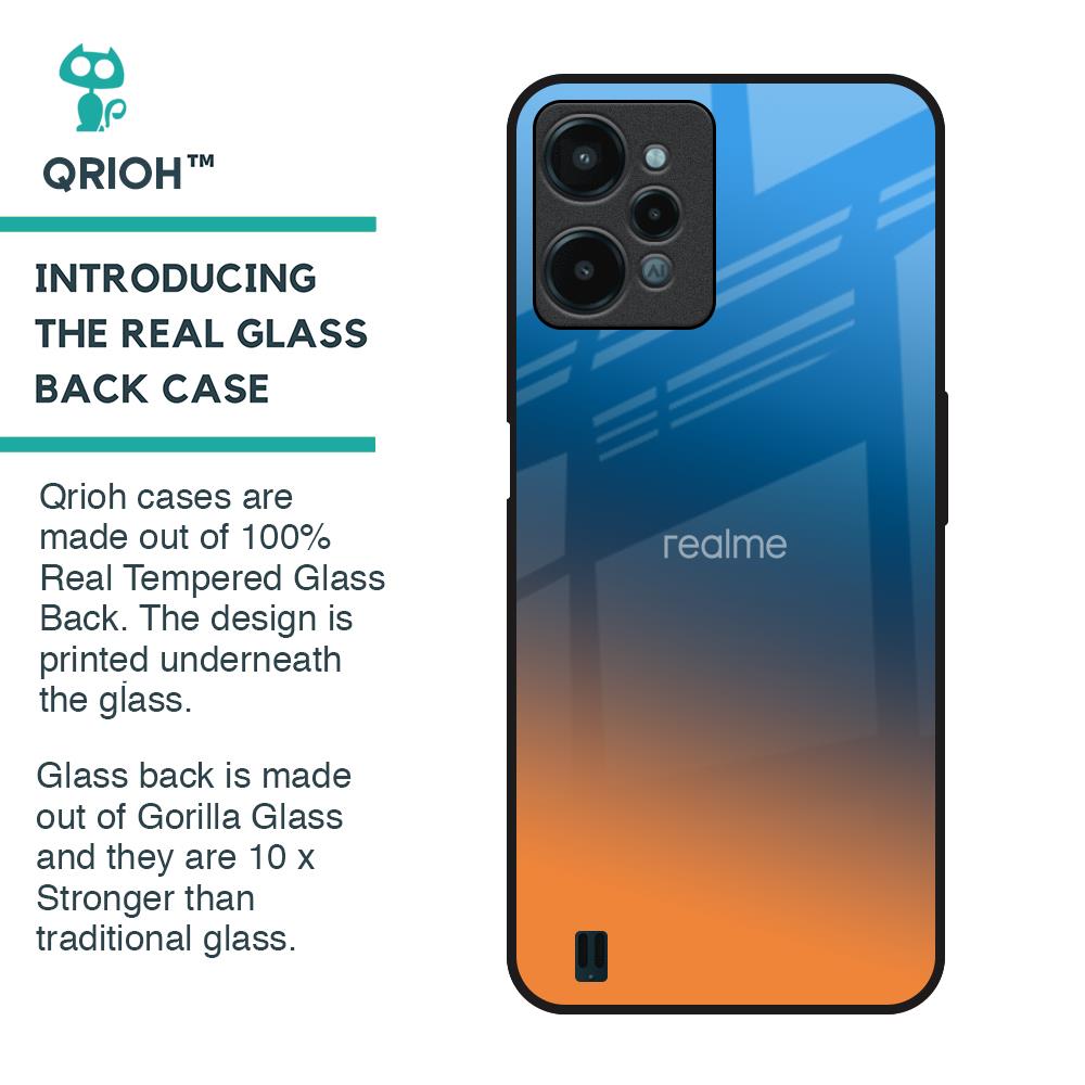Sunset Of Ocean Glass Case for Realme C31