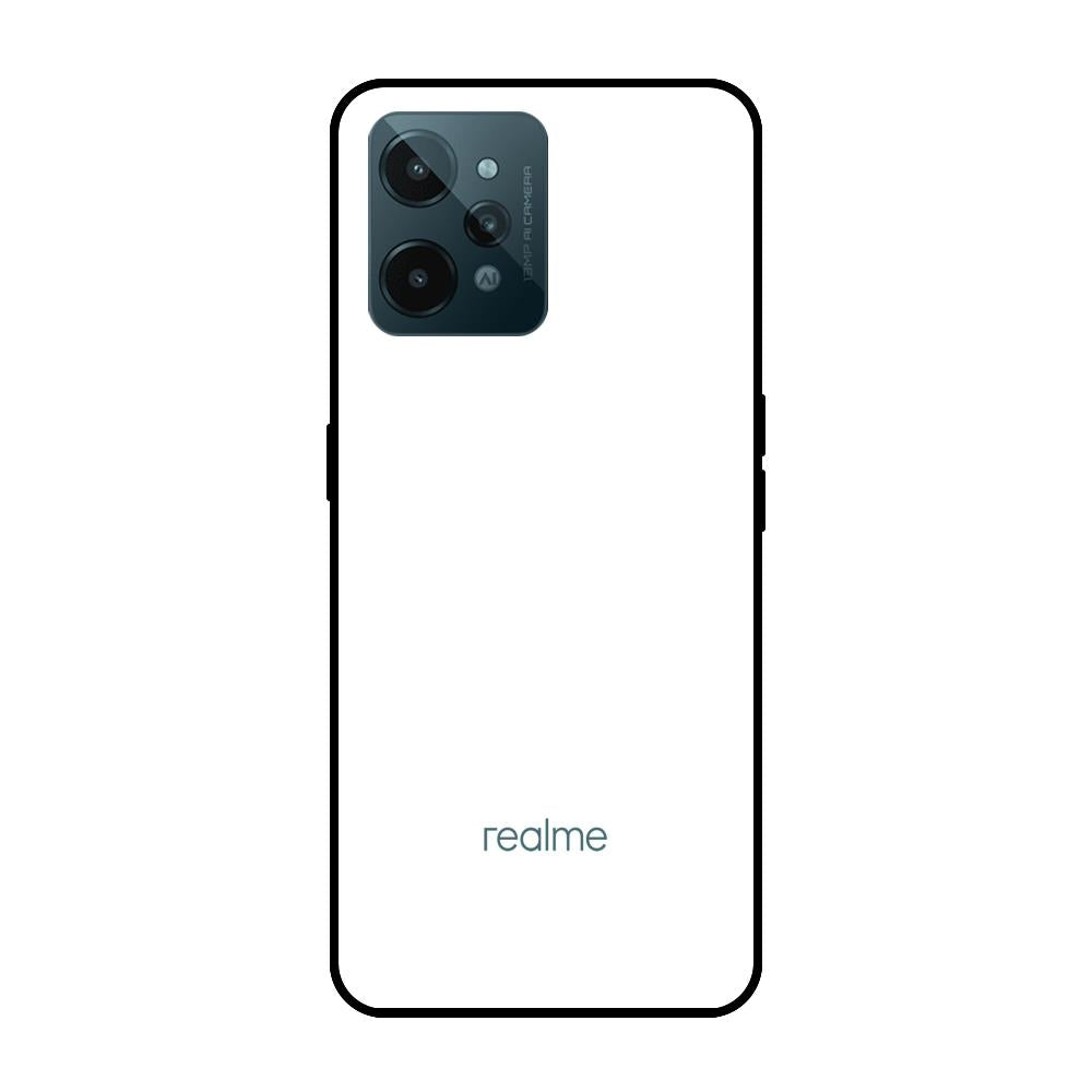 Arctic White Realme C31 Glass Cases & Covers Online