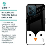 Cute Penguin Glass Case for Realme C31