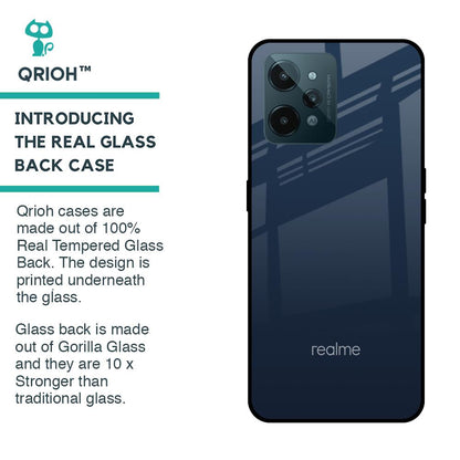 Overshadow Blue Glass Case For Realme C31